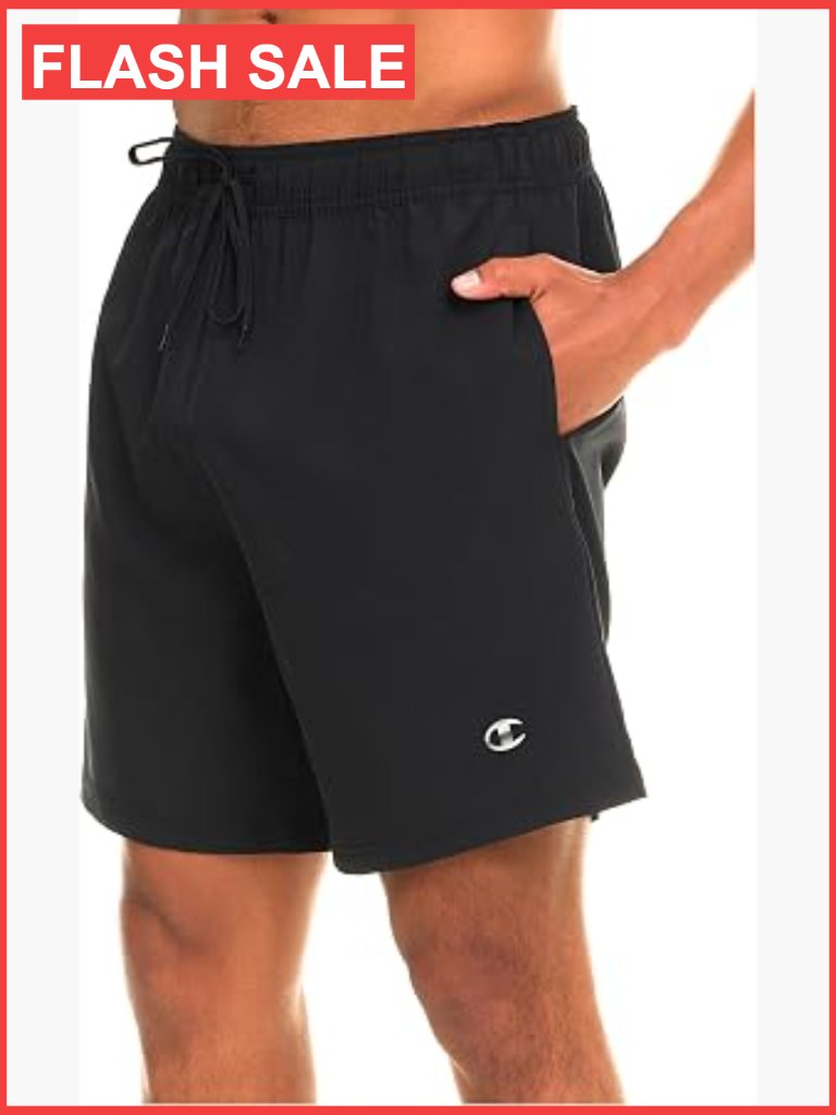 Men's Swim Trunks With Mesh Liner 7" Inseam Quick Dry Board Shorts